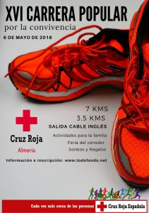 XVI Carrera Popular por la Convivencia Cruz Roja Española Almería