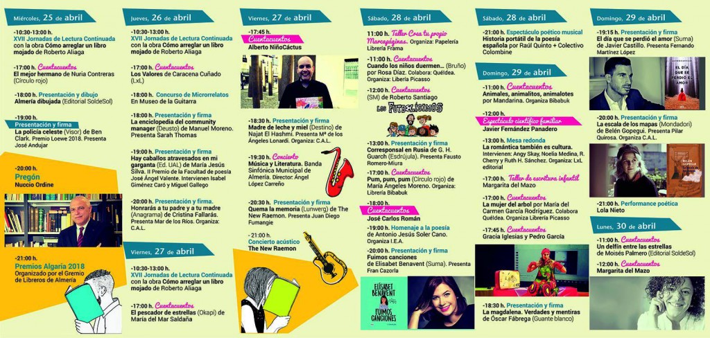 Feria del Libro de Almería 2018