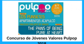 Concurso de Jóvenes Valores Pulpop Festival 2018