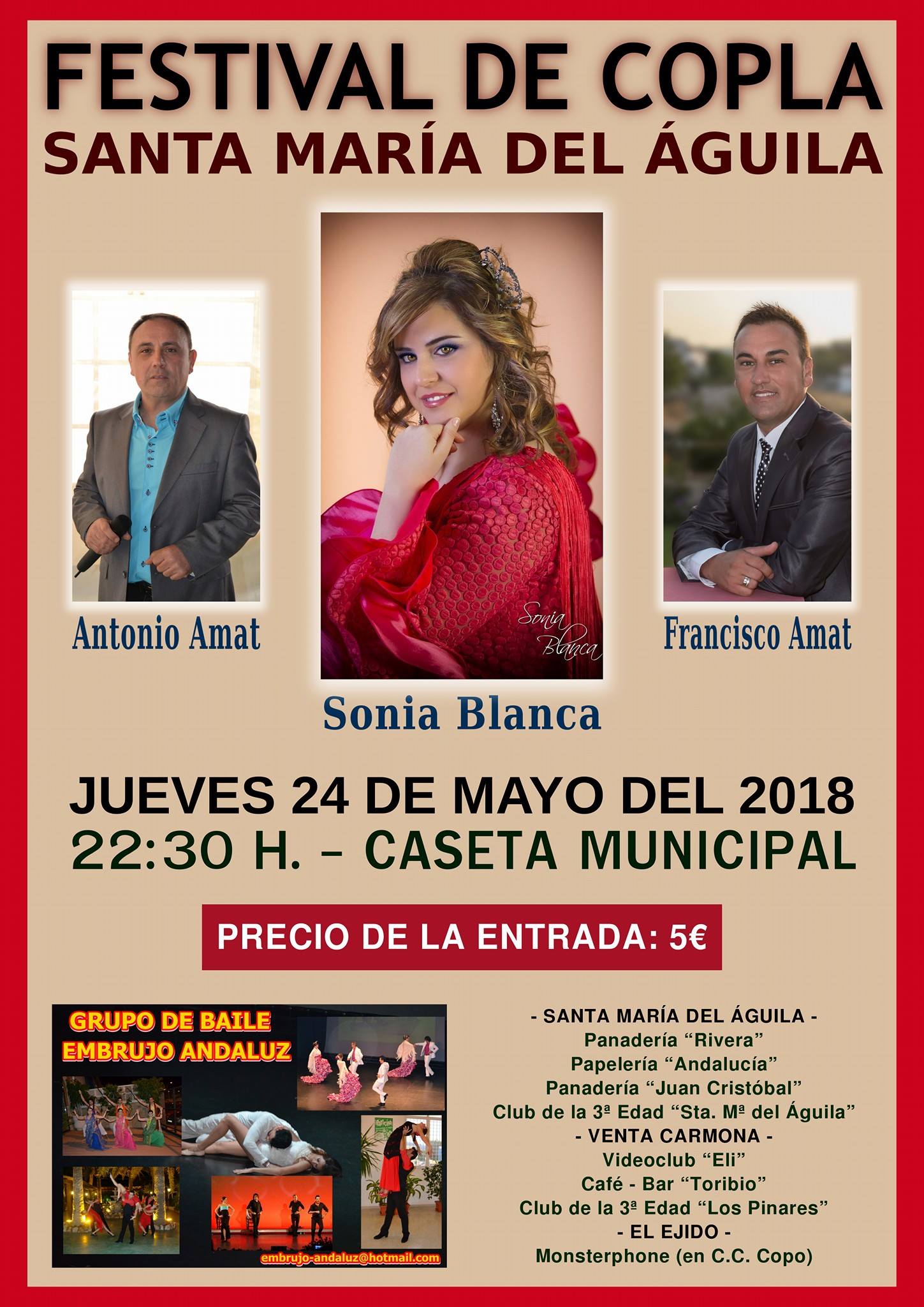 Festival de Copla Santa María del Aguila WEEKY Festival de Copla Santa María del Aguila WEEKY