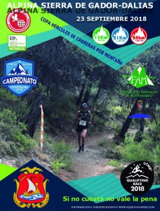 V CARRERA POR CARRERA MONTAÑA ALPINA SIERRA DE GADOR-DALIAS