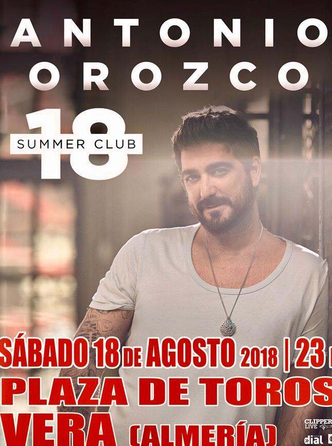 Concierto "Antonio Orozco" WEEKY
