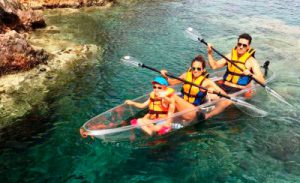 Kayak de Cristal en Cabo de Gata - Almería