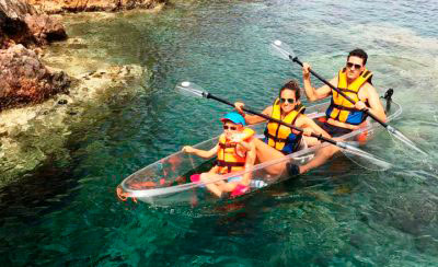 Kayak de Cristal en Cabo de Gata - Almería