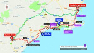 Vuelta Ciclista España 2018 en Almería