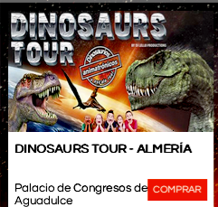 DINOSAURS TOUR en Almería