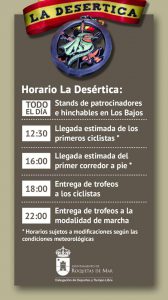LA DESÉRTICA 2018 Almería