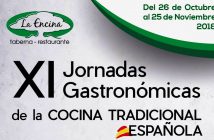 XI Jornadas Gastronómicas de la Cocina Tradicional Española de La Encina - Almería