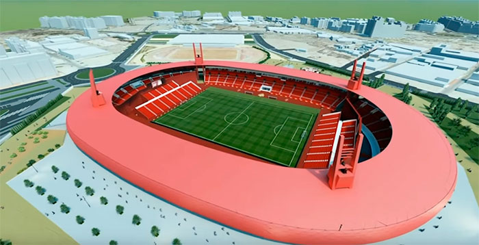 Estadio juegos del mediterráneo