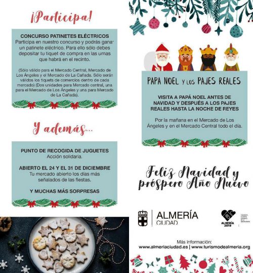 Programa de dinamización comercial de Almería para Navidad