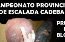 Campeonato Provincial de Escalada Cadeba en Dalías