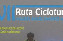 XVII RUTA CICLOTURISTA Miguel Ángel Jiménez Sánchez