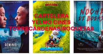 CARTELERA YELMO CINES Torrecárdenas – Roquetas