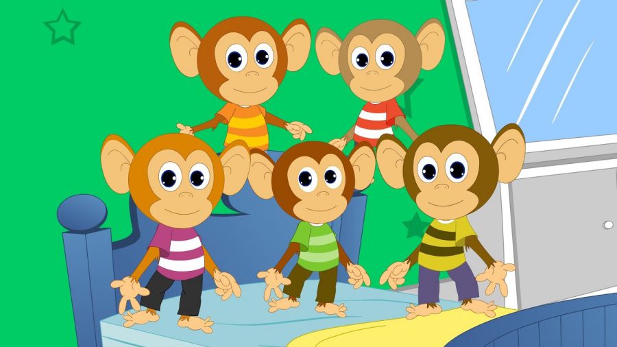 CUENTACUENTOS EN INGLÉS "Five litlle monkeys" - WEEKY