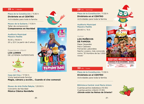 Programa Navidad Almería 2019/20