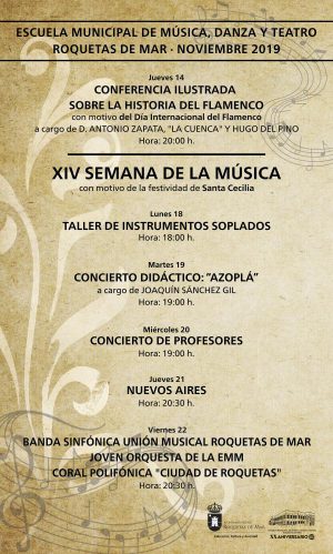 XIV SEMANA DE LA MÚSICA Roquetas de Mar