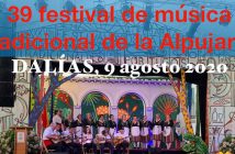 XXXIX Festival de Música Tradicional de la Alpujarra