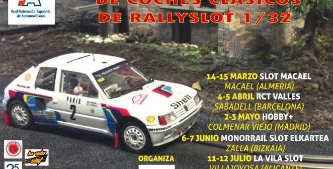 Campeonato de España de Coches Clásicos de RallySlot 1/32