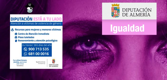 Campaña de prevención contra la violencia de género COVID-19 - Diputación de Almería
