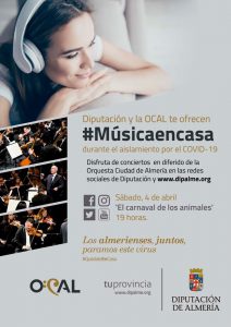Conciertos OCAL y Diputación de Almería #MúsicaEnCasa