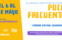 Carrera virtual solidaria "Poco frecuente"