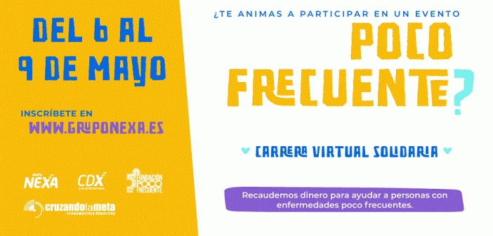 Carrera virtual solidaria "Poco frecuente"