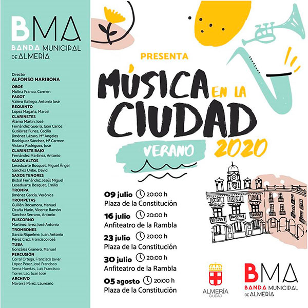 Conciertos - Banda Municipal de Música de Almería