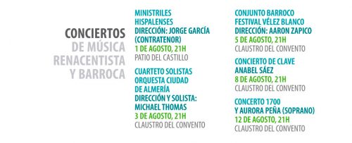 Festival de Música Renacentista y Barroca de Vélez Blanco 2020
