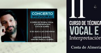 II Curso de Técnica Vocal y Canto - Costa de Almería