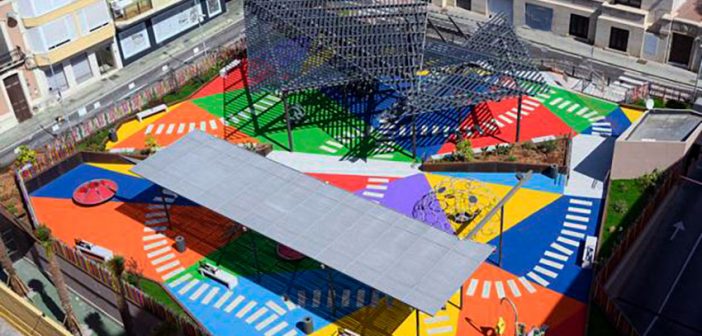 Nueva imagen de la Plaza López Falcón de Almería