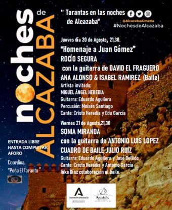 Programa "Noches de Alcazaba" en Almería