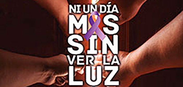 Campaña Almería "Ni un día más sin ver la luz"