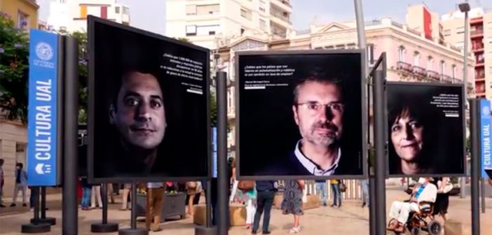 Exposición fotográfica "La UAL de la cara por la Ciencia"