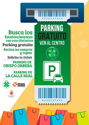 Aparca tu coche gratis en el centro de Almería - ASHAL