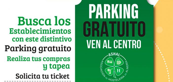 Aparca tu coche gratis en el centro de Almería con ASHAL