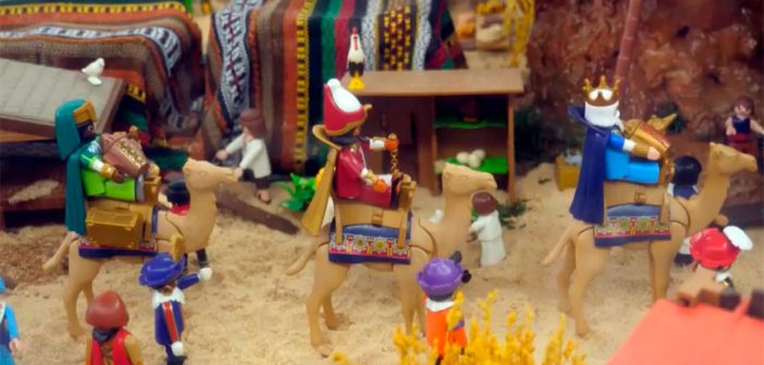 Belén de Playmobil - CIP Almería