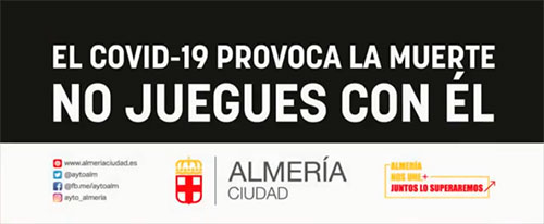 Campaña COVID19 Ayuntamiento de Almería