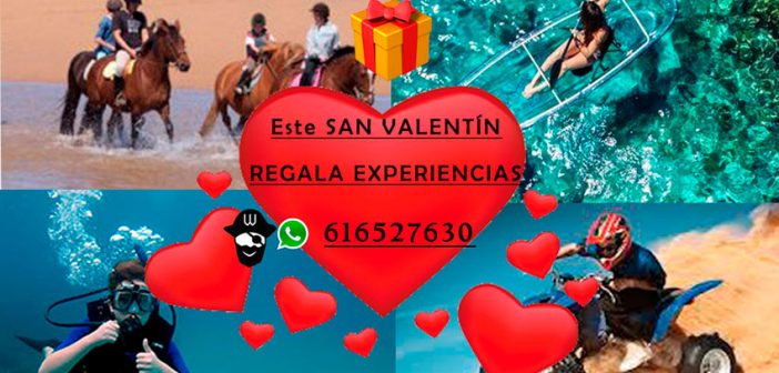 Regala Experiencias inolvidables por San Valentín