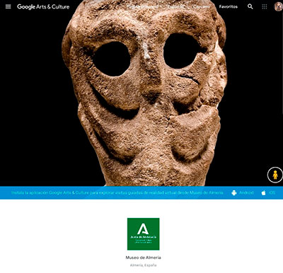 Virtual con Google Arts & Culture Museo de Almería