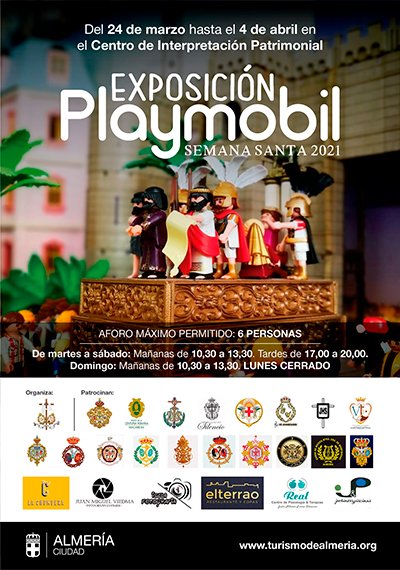 Exposición de Playmobil Semana Santa 2021 en Almería