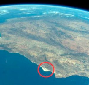 Almería desde el espacio