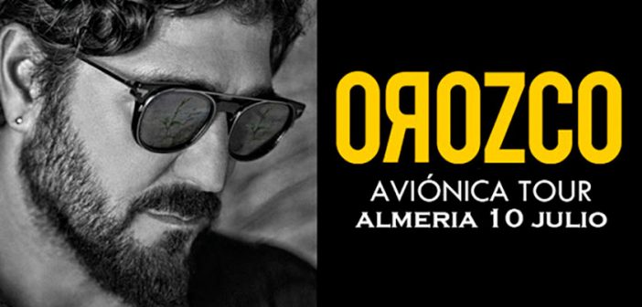 Antonio Orozco en Almería - Gira 2021