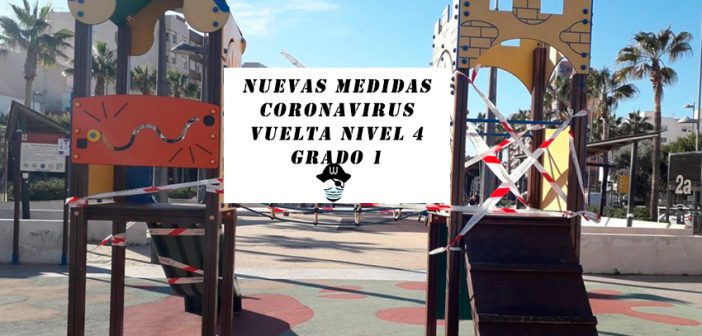 Nuevas medidas CORONAVIRUS VUELTA NIVEL 4 GRADO 1