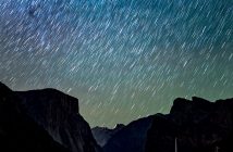 Lluvia de estrellas en el cielo de Almería