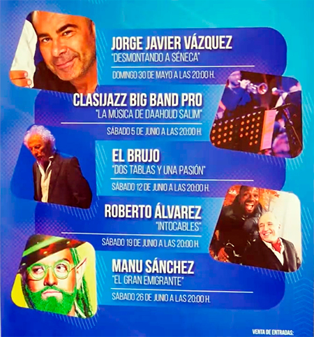 Programación Teatro Auditorio de Roquetas de Mar