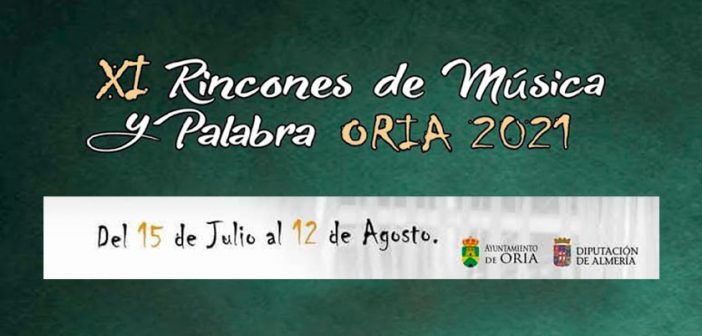RINCONES DE MÚSICA Y PALABRA ORIA 2021