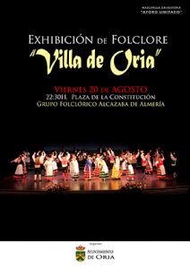 Exhibición de folklore Villa de Oria