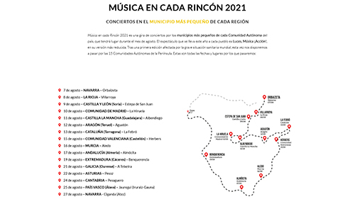 Música en cada Rincón 2021
