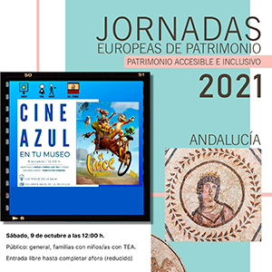 Cine Azul - Jornadas Europeas de Patrimonio 2021 en Almería
