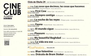 Cineclub Almería - Ciclo Otoño 2021